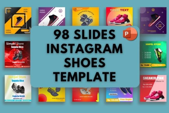 98 Instagram Shoes Banner Templates for Footwear Brands