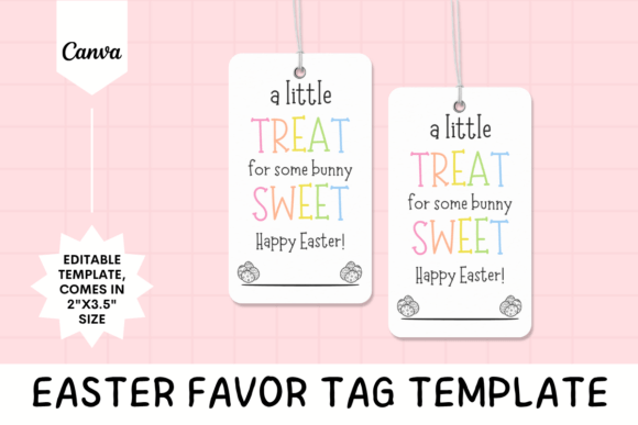 Add a Sweet Finishing Touch with Editable Easter Hang Tag Template 5