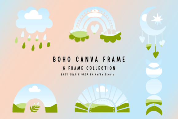 Boho Canva Frames: Easy, Stylish Photo Displays for Beginners