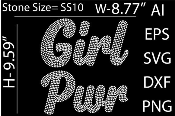 Girl Pwr Rhinestone Templates: Unleashing Creative Sparkle