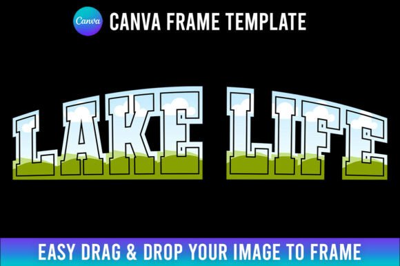 Lake Life Canva Frame Template Summer: Your Quick Path to Relaxing Graphics
