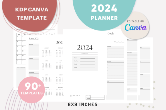 Master Your 2024 Workflow with Canva Planner Templates