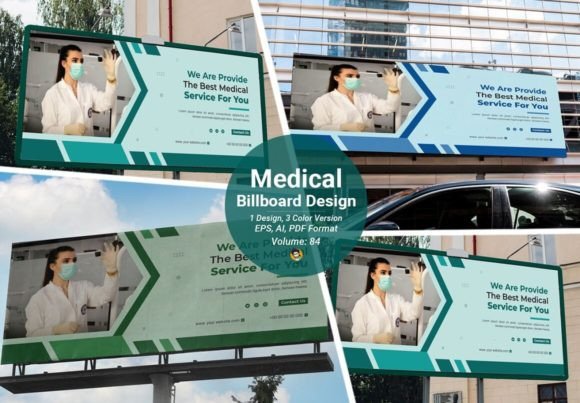 Medical Health Banner Templates V-84: Your Go-To for Professional Health Graphics