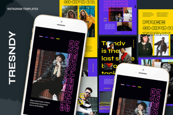 Modernize Your Feed with Tresndy Instagram Templates