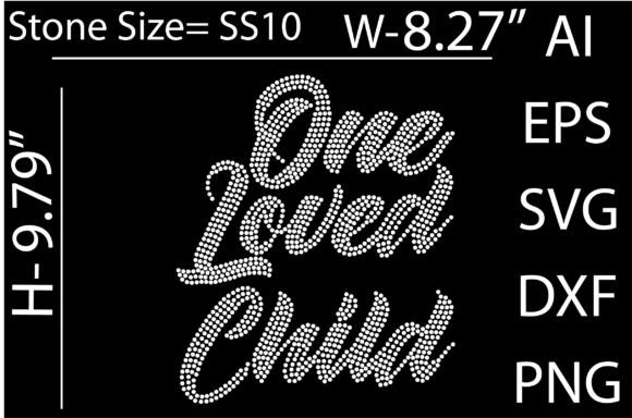 One Loved Child Rhinestone Templates: Crafting with Sparkle