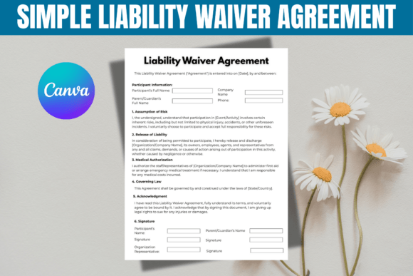 Simple Liability Waiver Agreement: Protect Your Business