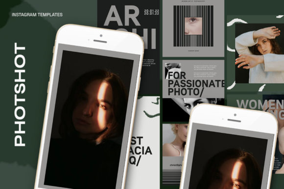 Stop Scrolling: Create Stunning Instagram Posts with Photoshop Templates