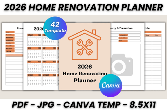 Streamline Your 2026 Build with a Canva Planner