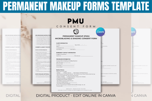 Streamline Your PMU Business with Professional Forms