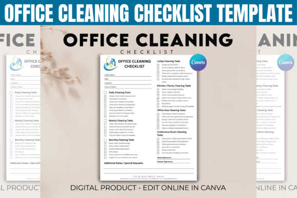 Your Office Cleaning Checklist Template for a Spotless Workspace